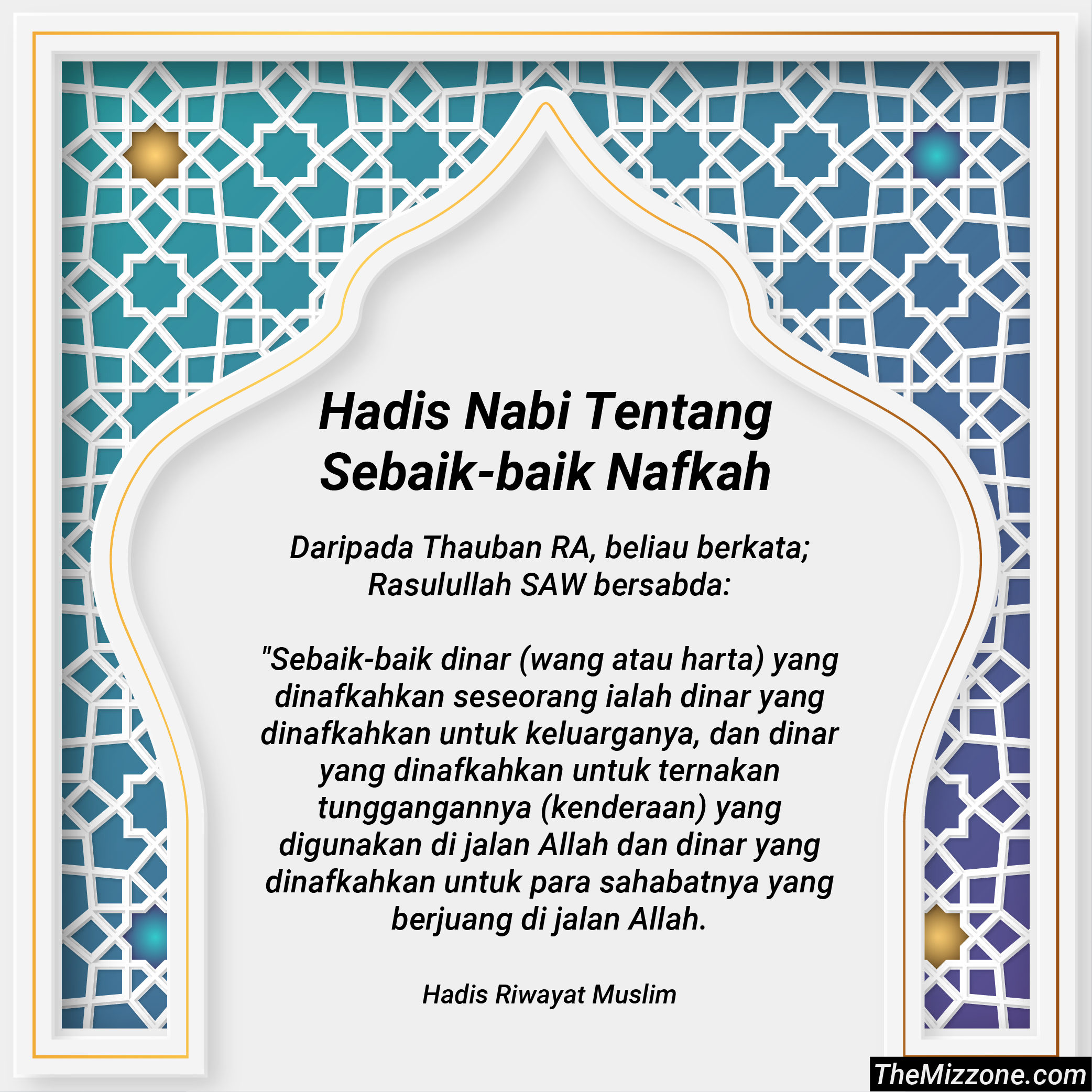 (Bergambar) 1001 Koleksi Hadis Nabi Dan Maksud - The Mizzone