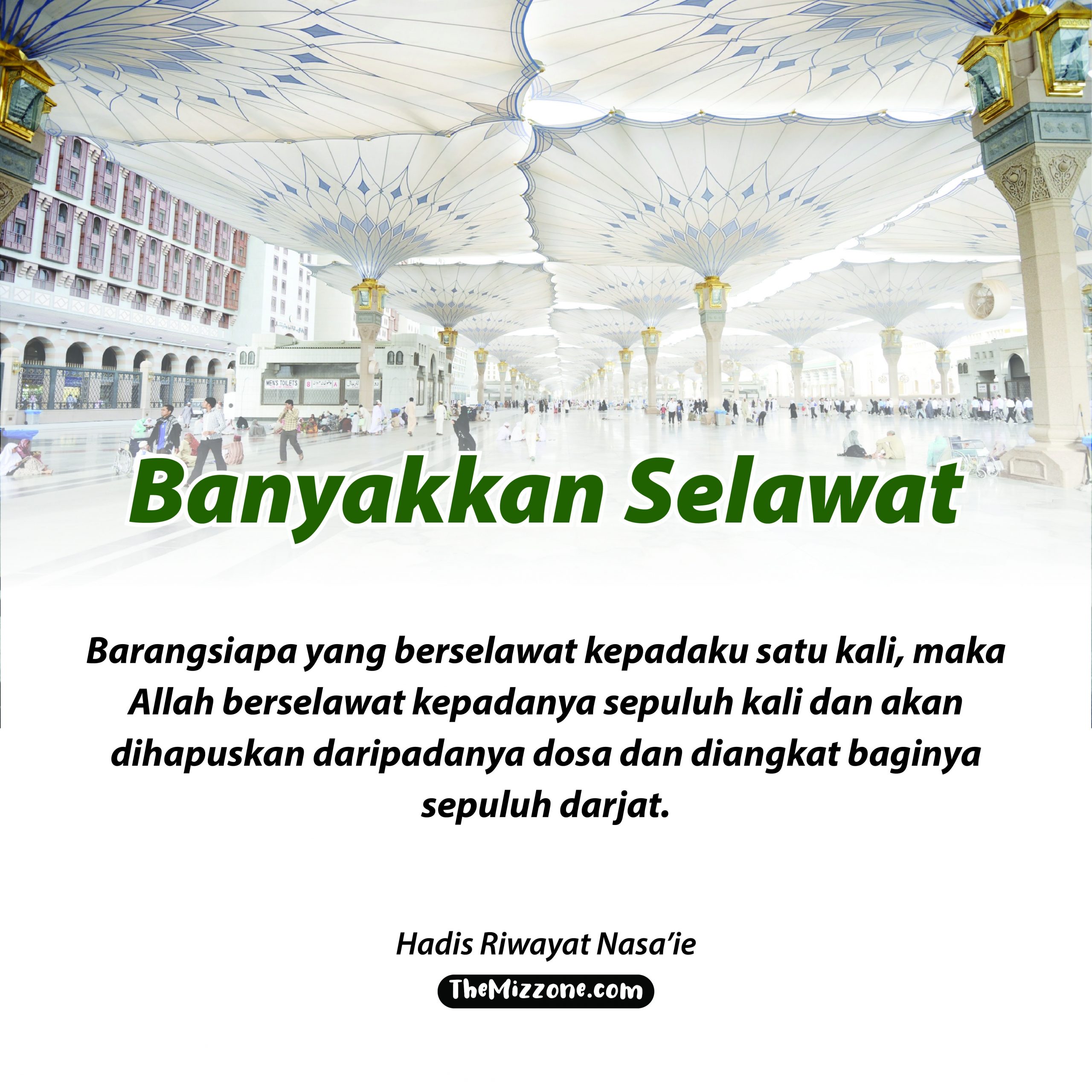 Bergambar: Koleksi Ayat Quran & Hadis Kelebihan Selawat Ke Atas Nabi ...